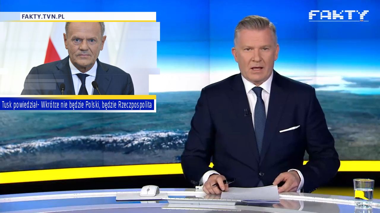 Tusk powiedział- Wkrótce nie będzie Polski, będzie Rzeczpospolita