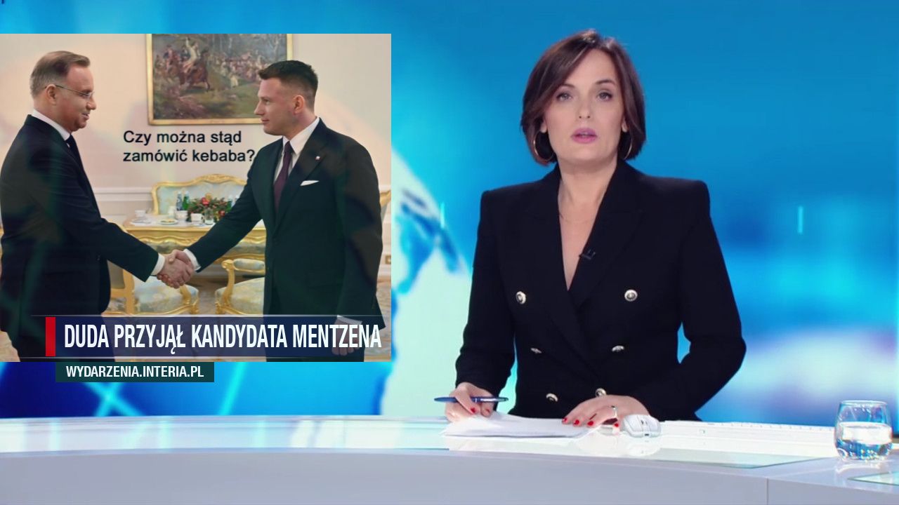 duda przyjął kandydata mentzena