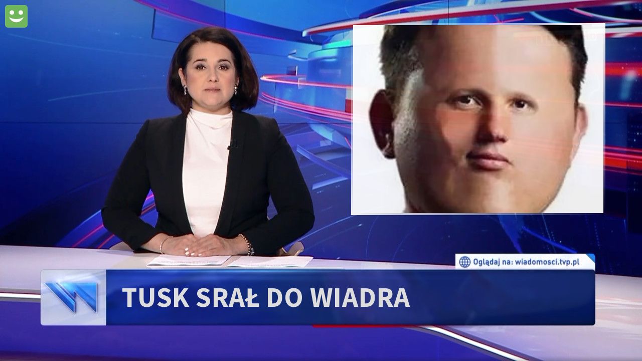 Tusk srał do wiadra