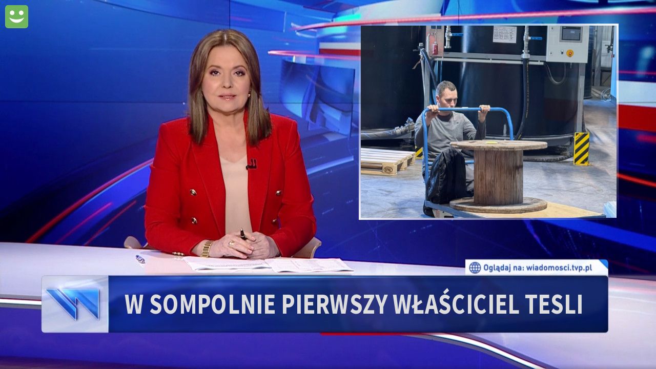 W sompolnie pierwszy właściciel tesli