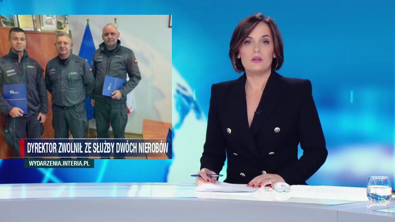 Dyrektor zwolnił ze służby dwóch nierobów 