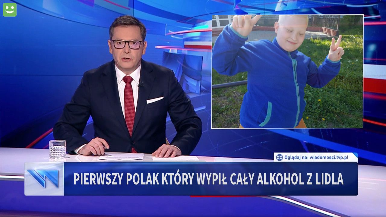 Pierwszy Polak który wypił cały alkohol z lidla