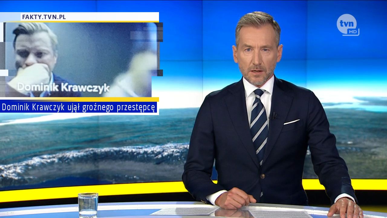 Dominik Krawczyk ujął groźnego przestępcę 