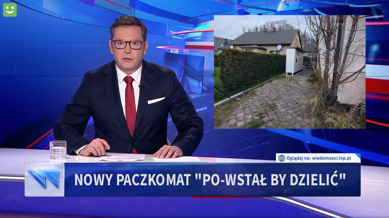 nowy paczkomat "po-wstał by dzielić"