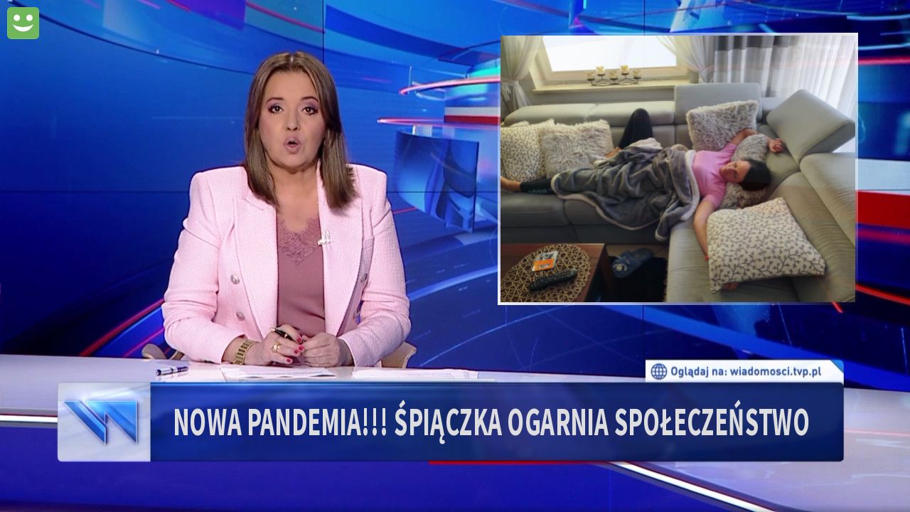 Nowa pandemia!!! Śpiączka ogarnia społeczeństwo 