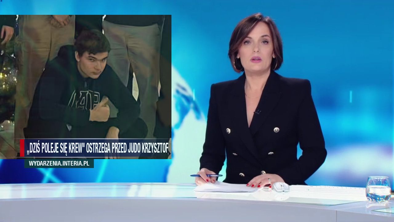 ,,Dziś poleje się krew" ostrzega przed judo Krzysztof