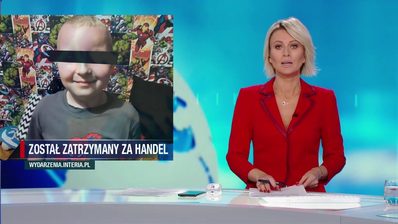 Został zatrzymany za handel