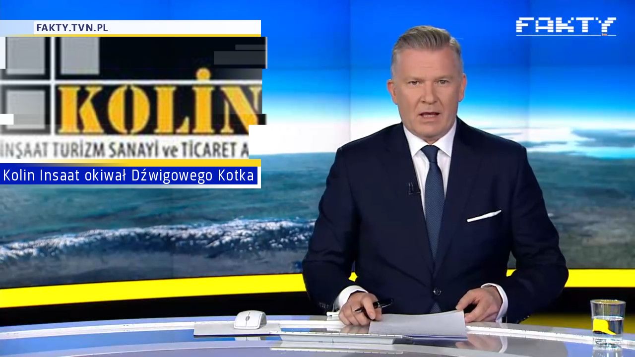 Kolin Insaat okiwał Dźwigowego Kotka