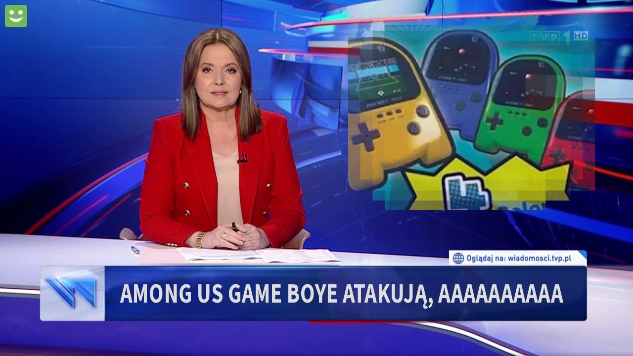 Among us Game Boye atakują, AAAAAAAAAA
