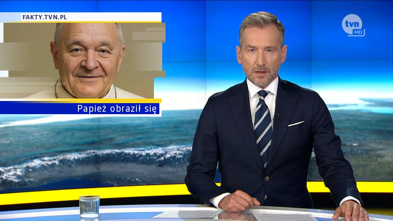 Papież obraził się 