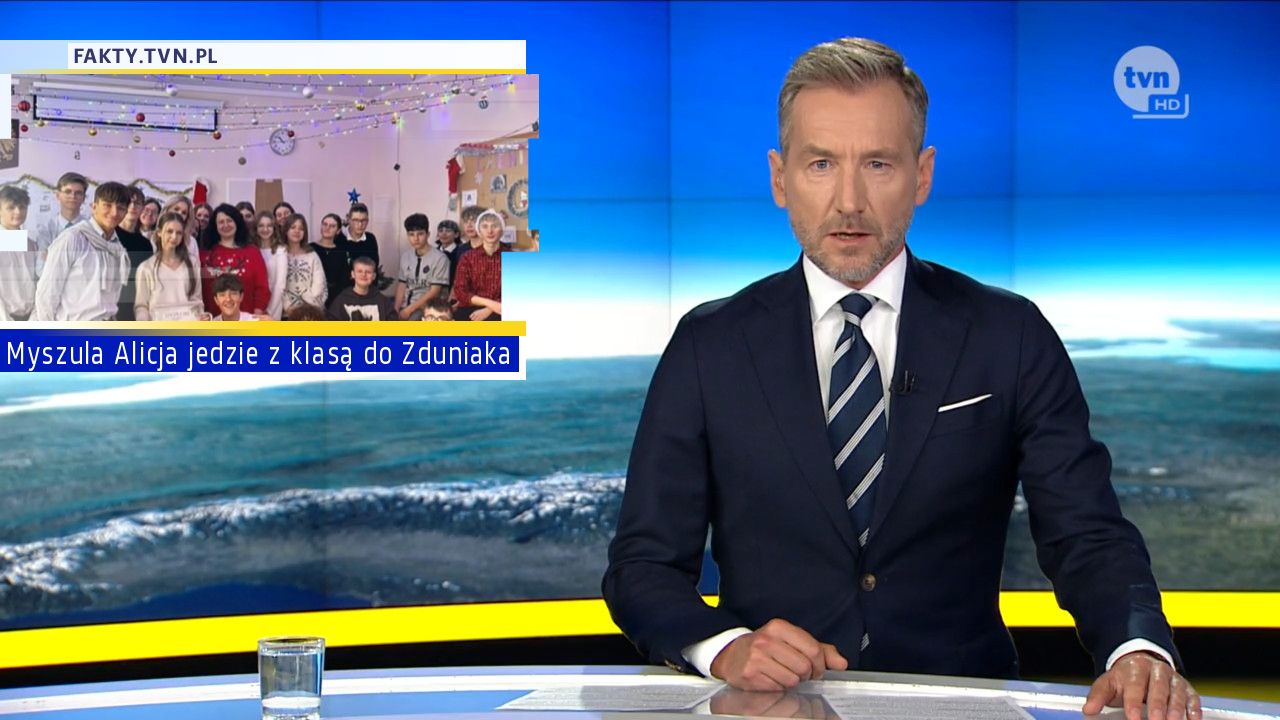  Myszula Alicja jedzie z klasą do Zduniaka