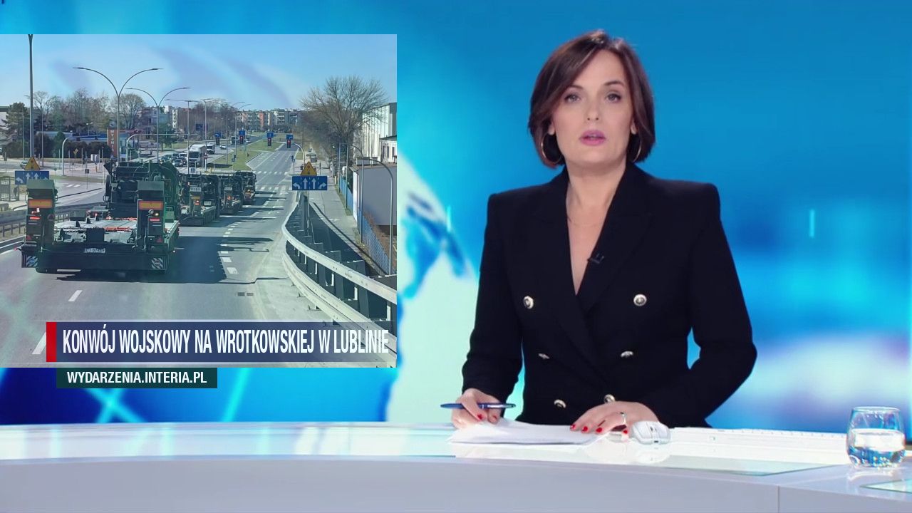 Konwój Wojskowy na Wrotkowskiej w Lublinie