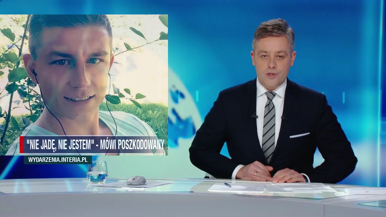 "Nie jadę, nie jestem" - mówi poszkodowany