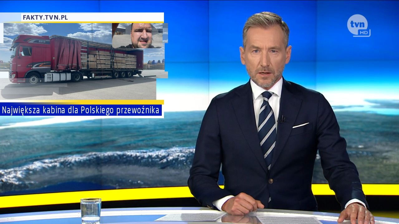 Największa kabina dla Polskiego przewoźnika 